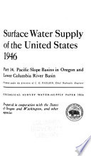 Geological Survey Water supply Paper Book