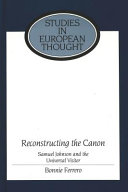 Reconstructing the Canon Book PDF
