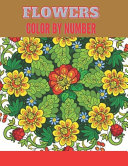 Flowers Color By Number  Book