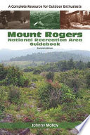 Mount Rogers National Recreation Area Guidebook Book