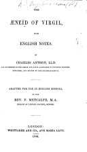 Read Pdf The   neid     with English Notes  by C  Anthon     Adapted for Use in English Schools by     F  Metcalfe  Lat