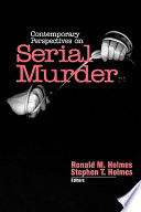 Contemporary Perspectives on Serial Murder Book