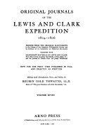 Original Journals of the Lewis and Clark Expedition  1804 1806