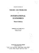Schaum's Outline of Theory and Problems of International Economics