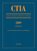 CTIA  Consolidated Treaties and International Agreements 2009 Vol 2