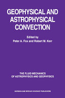 Geophysical & Astrophysical Convection Pdf/ePub eBook