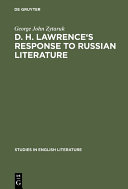 D. H. Lawrence's response to Russian literature