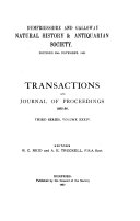 Transactions and Journal of Proceedings