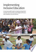 Implementing Inclusive Education Book