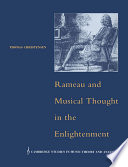 Rameau and Musical Thought in the Enlightenment