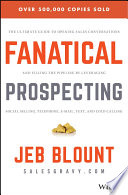 Fanatical Prospecting by Jeb Blount Book Cover
