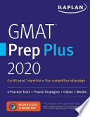 GMAT Prep Plus 2020 Book