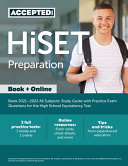 HiSET Preparation Book 2021 2022 All Subjects