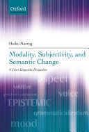Modality, Subjectivity, and Semantic Change [Pdf/ePub] eBook
