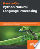 Hands On Python Natural Language Processing