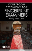 Read Pdf Courtroom Testimony for Fingerprint Examiners