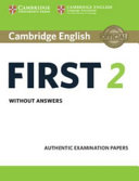 Cambridge English First 2 Student s Book without answers