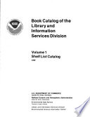 Book catalog of the Library and Information Services Division Book
