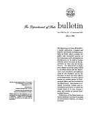 The Department of State Bulletin