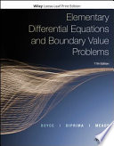 Elementary Differential Equations and Boundary Value Problems, Binder Ready Version