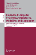 Embedded Computer Systems: Architectures, Modeling, and Simulation [Pdf/ePub] eBook