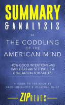 Summary & Analysis of The Coddling of the American Mind Pdf/ePub eBook