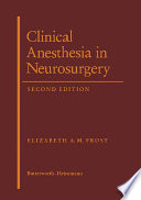 Clinical Anesthesia in Neurosurgery