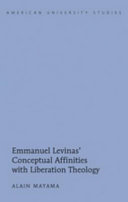 Emmanuel Levinas  Conceptual Affinities with Liberation Theology