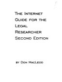 The Internet Guide for the Legal Researcher