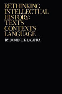 Rethinking Intellectual History