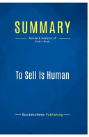 Summary: To Sell Is Human