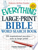 The Everything Large Print Bible Word Search Book