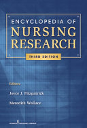 Encyclopedia of Nursing Research, Third Edition