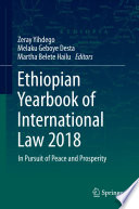 Ethiopian Yearbook of International Law 2018