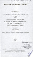 U.S. Involvement in Aerospace Research