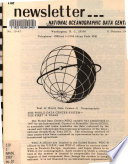 Newsletter   National Oceanographic Data Center