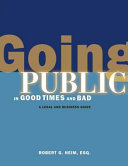 Going Public in Good Times and Bad Pdf/ePub eBook