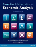 Essential Mathematics for Economic Analysis Book