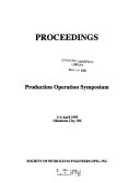 Proceedings   Production Operations Symposium