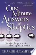 One Minute Answers to Skeptics Book PDF