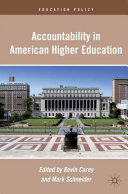 Accountability in American Higher Education [Pdf/ePub] eBook