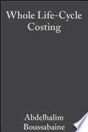 Whole Life Cycle Costing Book
