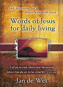 Words of Jesus for Daily Living (eBook)