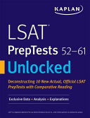 LSAT PrepTests 52 61 Unlocked