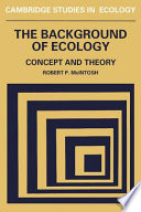 The Background of Ecology Book
