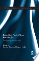 Rethinking Public Private Partnerships Book