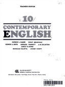 CONTEMPORARY ENGLISH