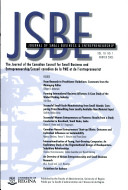 Journal of Small Business and Entrepreneurship
