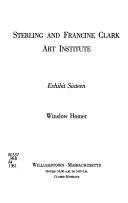 Winslow Homer Book