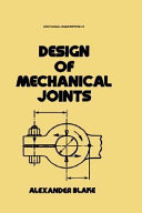 Design of Mechanical Joints
